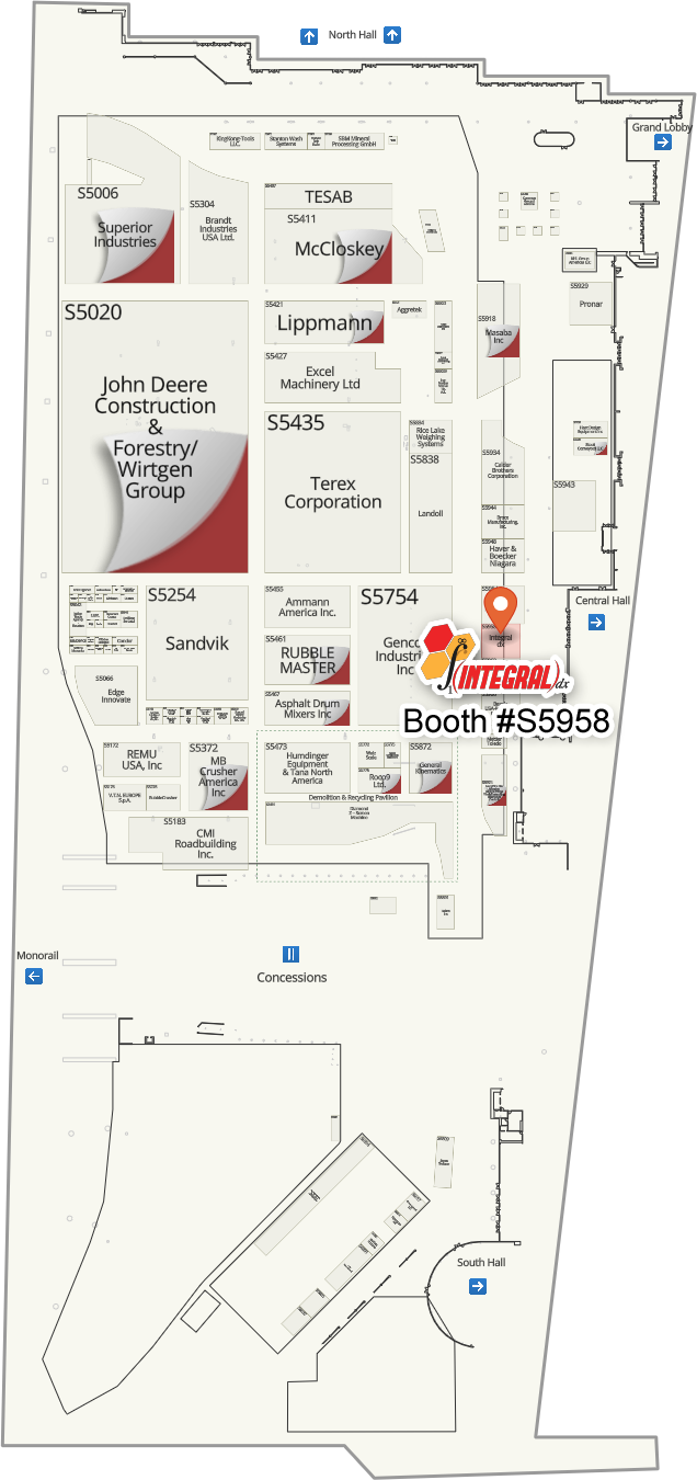 Map - Silver Parking Lot - Booth S5958