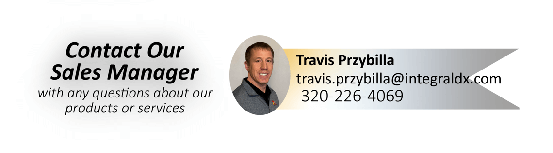 Contact Our Sales Manager - Travis Przybilla - 320-226-4069