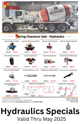 Integral dx Hydraulics Specials