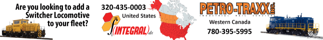 Are you looking to add a Switcher Locomotive to your fleet? United States - Integral dx 320-435-0003 / Western Canada - Petro-Traxx - 780-395-5995
