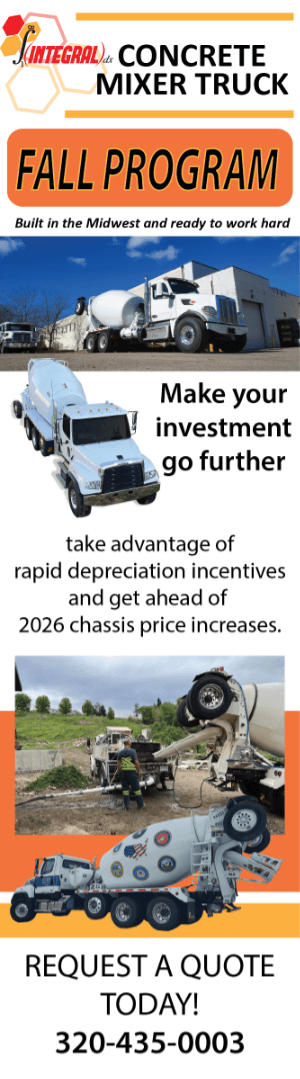 Concrete Truck Mixer Fall Program