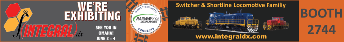 Railway Interchange 2026 - Omaha June 2-4 - Booth 2744