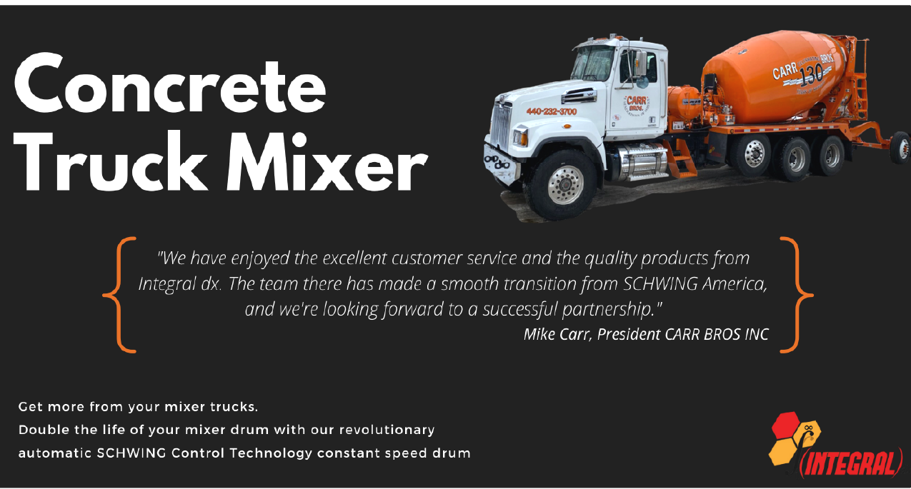 Concrete Truck Mixer - Integral dx